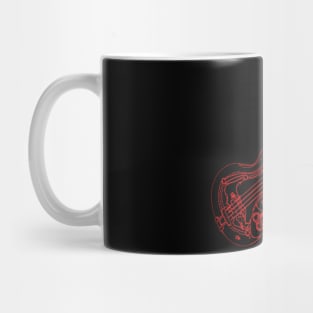 electric bass 2 ver. Mug